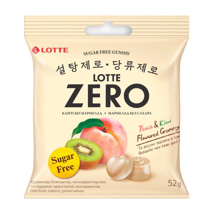 Мармелад Lotte Zero 52 гр., флоу-пак