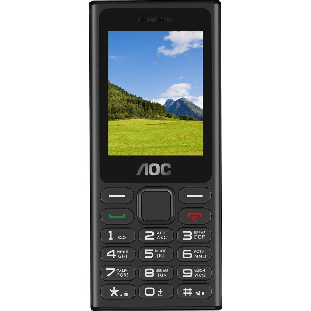 Мобильный телефон AOC A 240 черный 2.4"