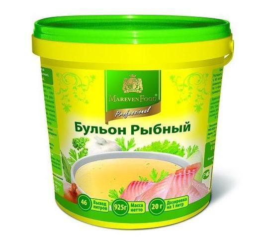 Бульон Mareven Food Professional рыбный 925 гр., ПЭТ