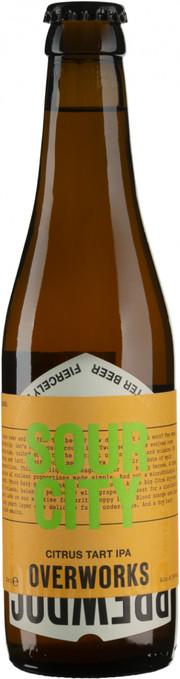 Пиво Brewdog Overworks Sour City светлое 4,5% 330 мл., стекло