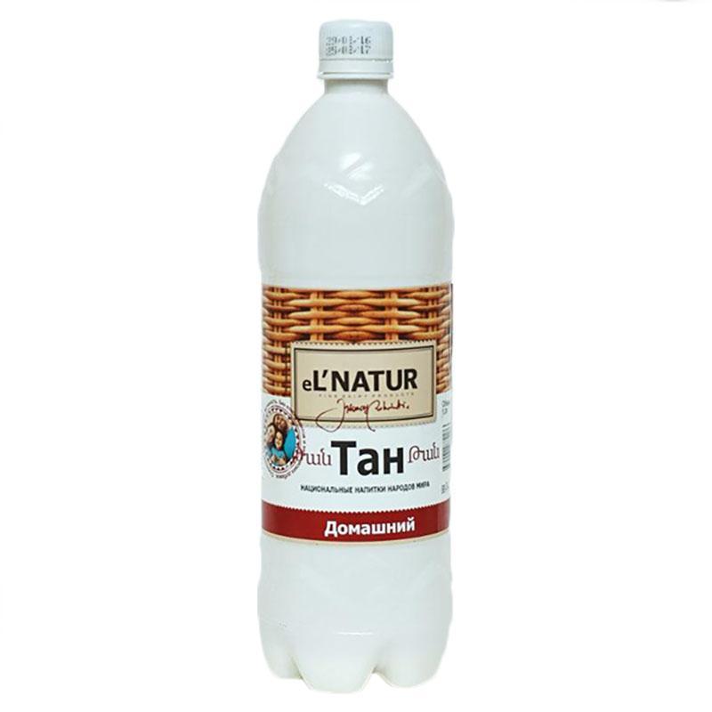 Напиток кисломолочный El`Natur Тан с чабрецом газированный 1,7 %, 0,5 л., ПЭТ
