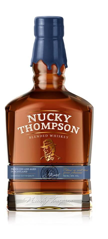 Виски Nacky Thompson купажированный 40% 700 мл., стекло