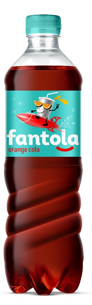 Напиток газированный Fantola апельсин кола 500 мл., ПЭТ