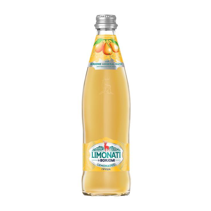 Напиток газированный Borjomi Limonati груша 500 мл., стекло