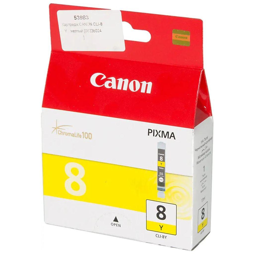 Картридж Canon CLI-8Y, желтый / 0623B024