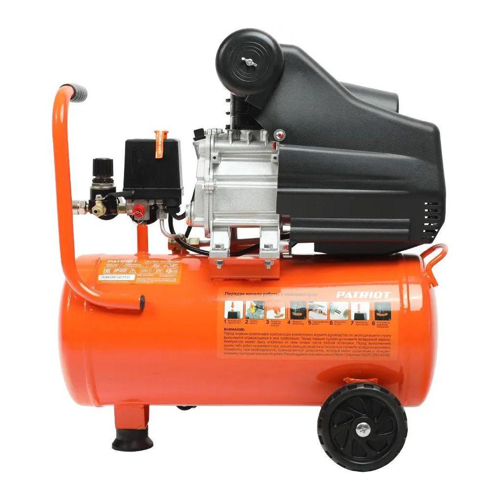 Компрессор поршневой Patriot Optima Euro 24-240K2 масляный [525302118]