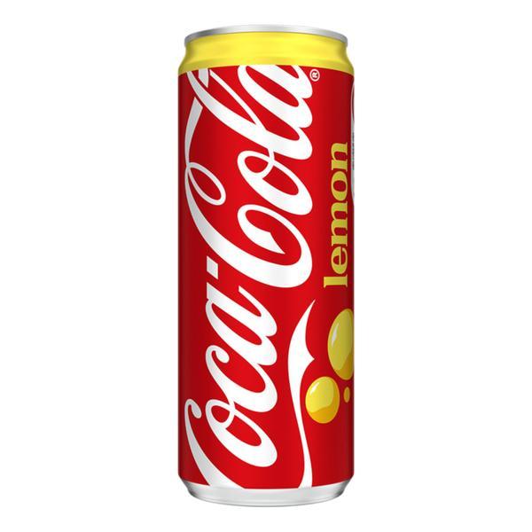 Напиток газированный Coca-Cola Lemon лимон 330 мл., ж/б