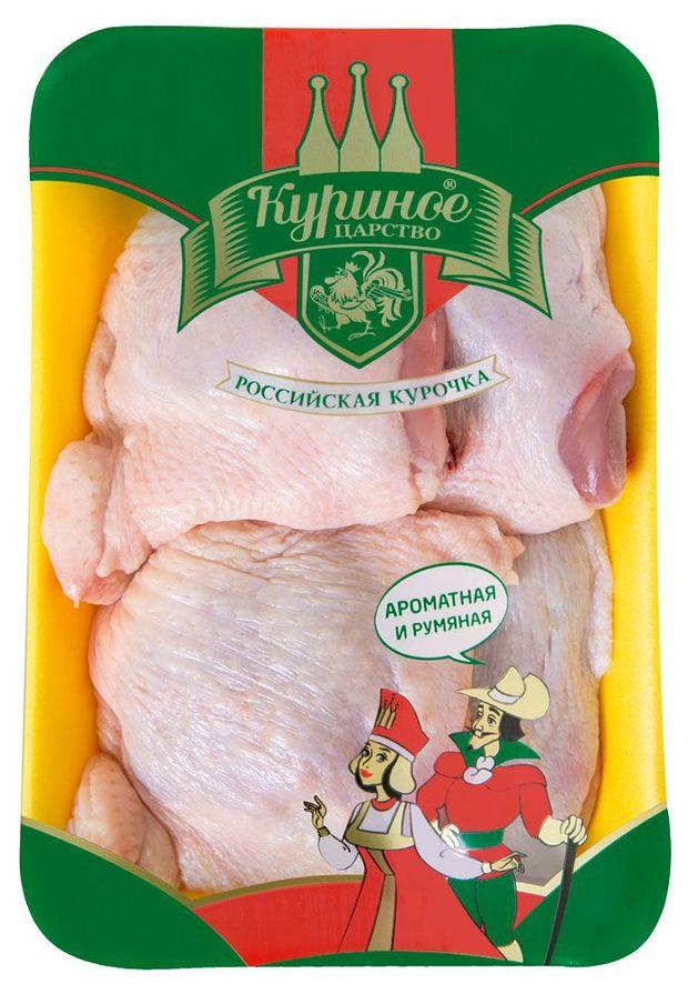 Бедро куриное Куриное царство с/хр на подложке СТО 10 кг., картон