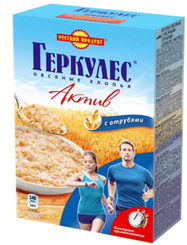 Геркулес Русский продукт Актив с овсян.отрубями 500г x 12