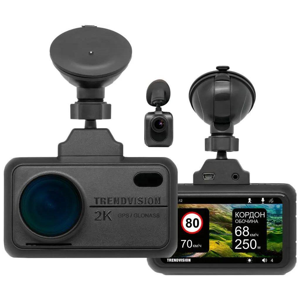 Видеорегистратор TrendVision TDR-721S EVO PRO, черный