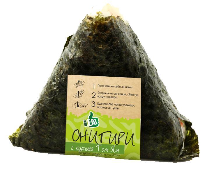 Онигири I like eat том ям с курицей 100 гр., флоу-пак