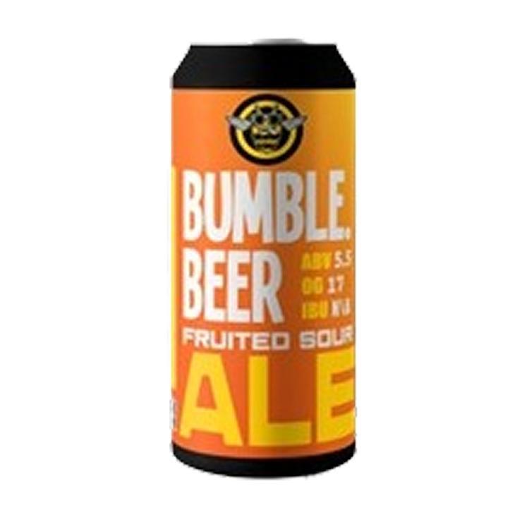 Напиток пивной BUMBLE.BEER Саур Эль неосветленный нефильтрованный непастеризованный 5,5% Россия 450 мл., ж/б