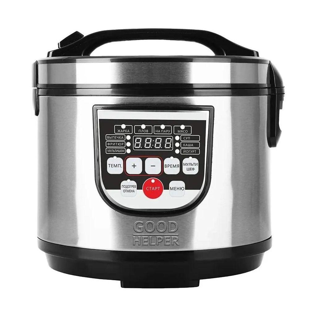 Мультиварка GOODHELPER GH-MC5100, 900Вт, черный/серый
