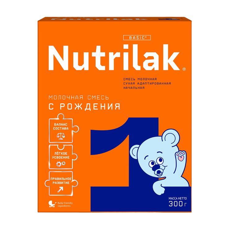 Смесь детская Nutrilak сухая молочная 300 гр., картон