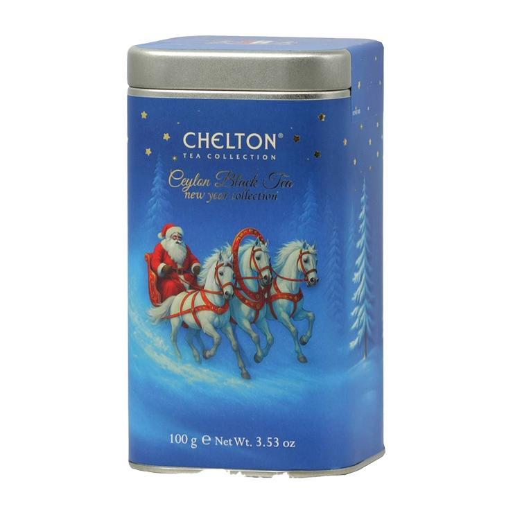 Чай Chelton Снежное путешествие черный листовой 100 гр., ж/б