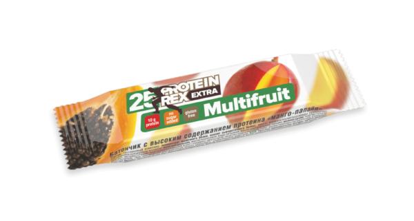 Батончик протеиновый ProteinRex extra 25% манго-папайя, 40 гр., флоу-пак