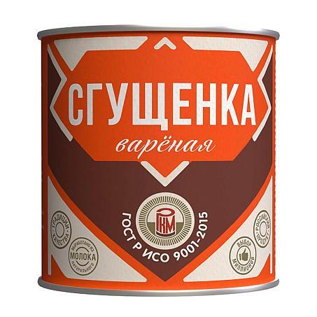 Молоко сгущенное Рудня цельное с сахаром 4 кг., ПЭТ