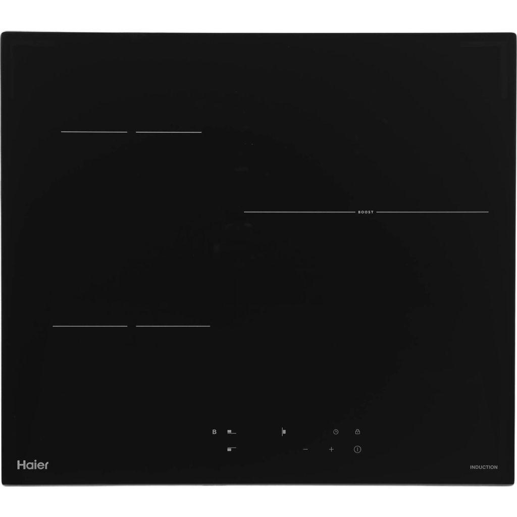 Индукционная варочная поверхность HAIER HHK-Y63WTB, конфорок: 3 шт., стеклокерамика, независимая, черный