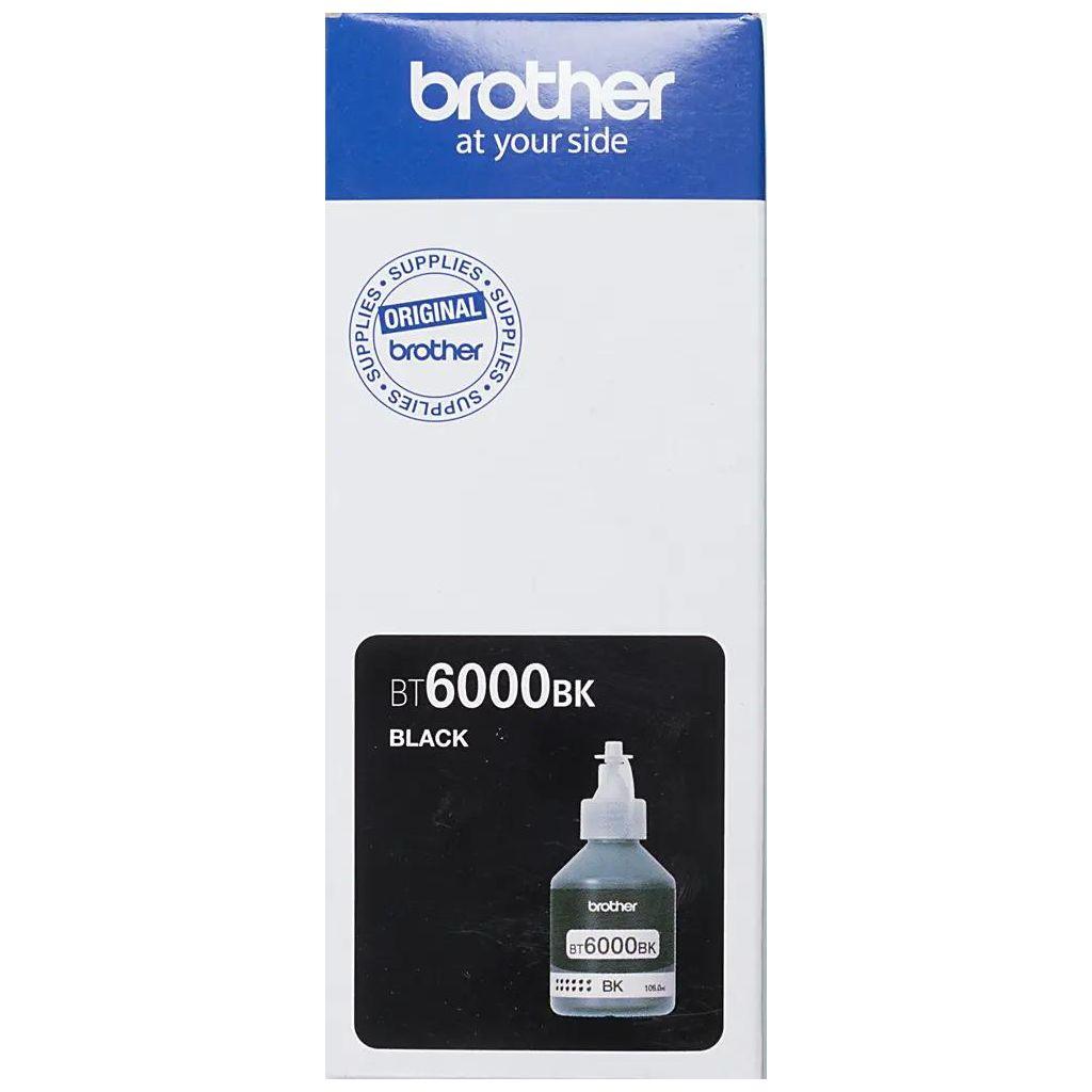 Чернила Brother BT6000BK, 108мл, черный