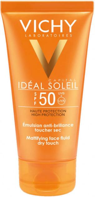 Эмульсия для лица Vichy Capital Ideal Soleil DryTouch матирующая