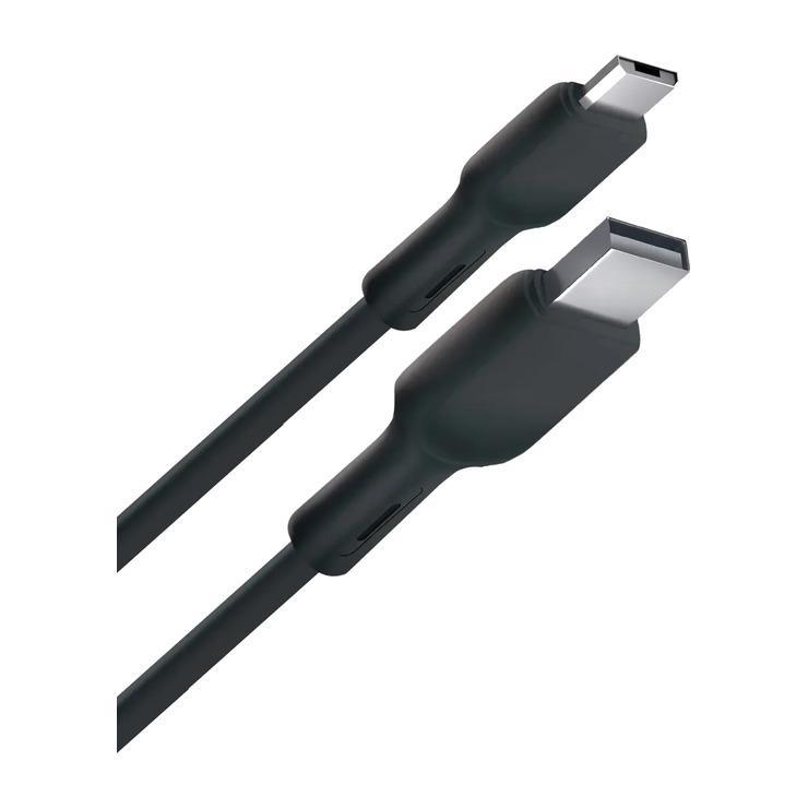 Кабель BORASCO micro USB - USB , 1м, 3A, черный [38511], картон