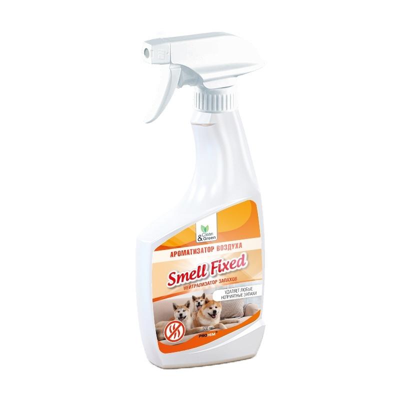 Ароматизатор воздуха Clean&Green Smell Fixed нейтрализатор запаха 500 мл., спрей