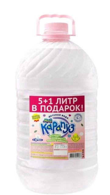 Вода негазированная Карапуз детская 6 л., ПЭТ