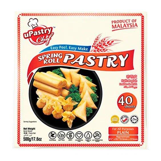 Тесто uPastry Chef для роллов замороженное 550 гр., вакуум