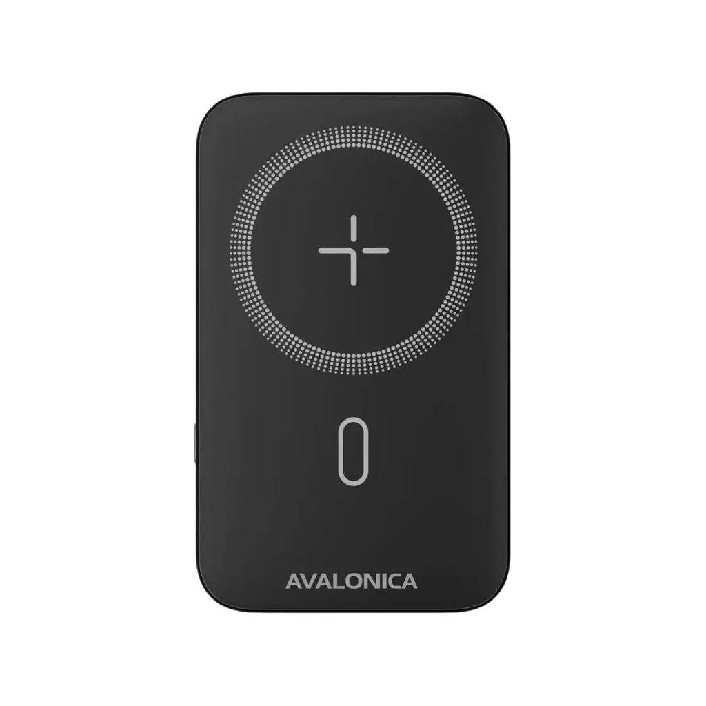 Внешний аккумулятор (Power Bank) AVALONICA AVA-PWB-001, 5000мAч, черный [ava-pwb-001 black]