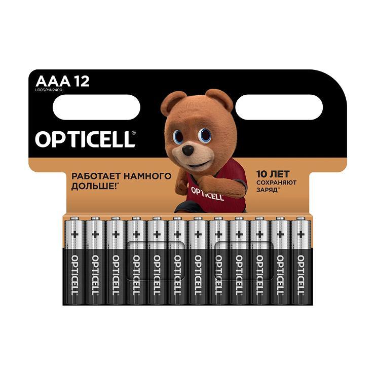 Батарейки Opticell Basic AAA 12 штук, блистер