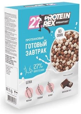 Готовый завтрак с высоким содержанием протеина, шоколад, ProteinRex, 250 гр., картон