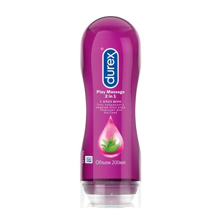Гель-смазка Durex Play Massage 2in1 с Алоэ Вера 200 мл., флакон