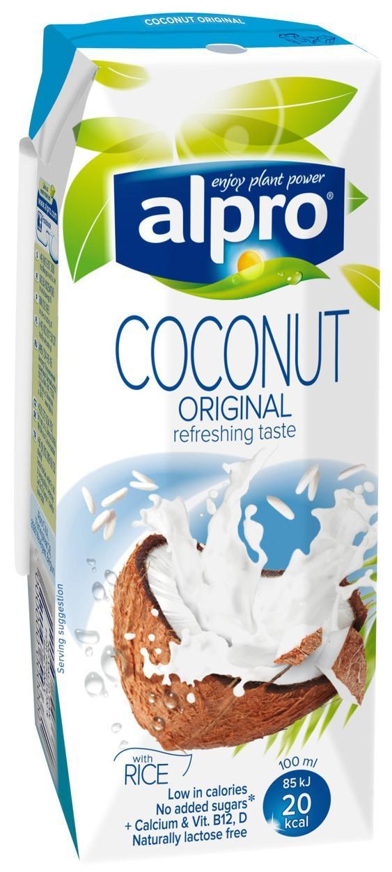 Молоко Alpro кокосовое с рисом и кальцием 250мл