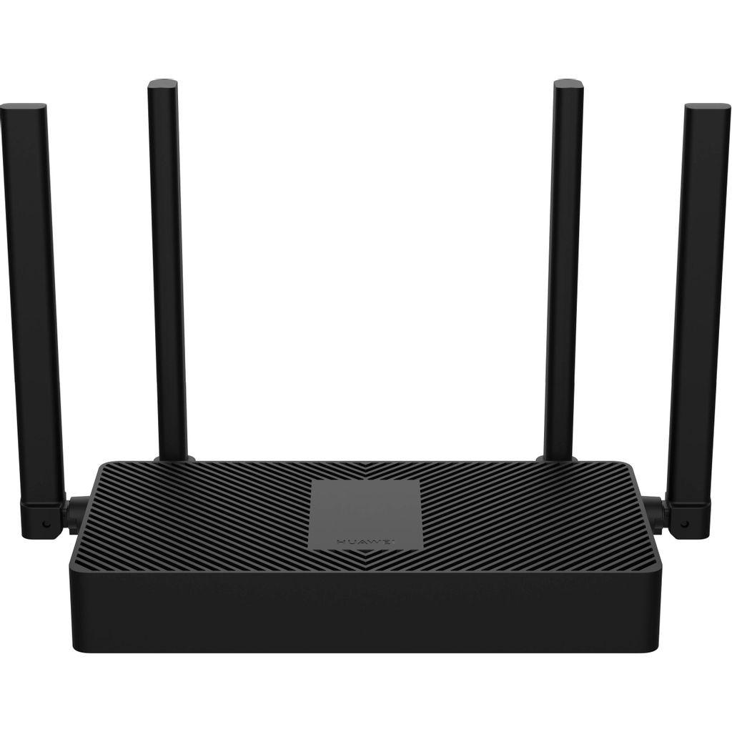Wi-Fi роутер Huawei WiFi AX3S PSDN-AX30, Wi-Fi 6, AX3000, 2.4/5ГГц, 4 WAN/LAN, черный [53030csu]