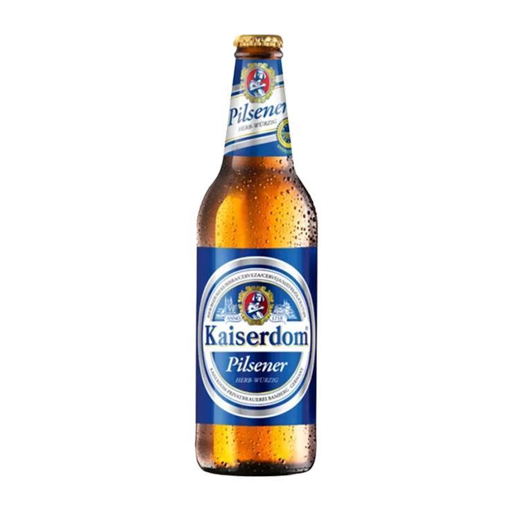 Пиво Kaiserdom Pilsener светлое фильтрованное 4,8% 500 мл., стекло