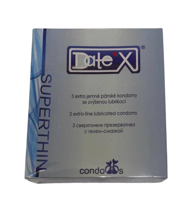 Презервативы Date'X Classic 3 шт., картон