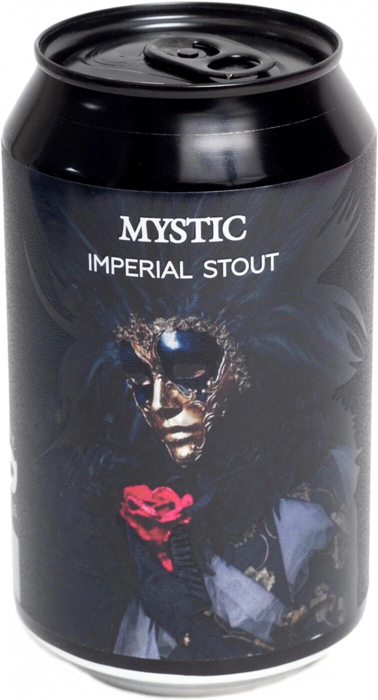 Пиво Carnival Mystic Imperial Stout темное непастеризованное нефильтрованное 13% 330 мл., ж/б