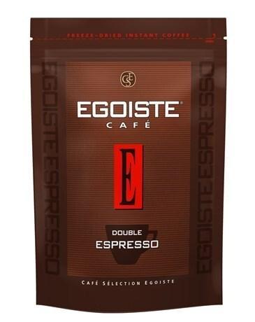 Кофе Egoiste Double Espresso 70 гр., дой-пак