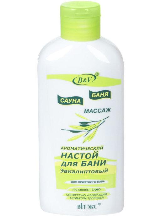 Ароматический настой Вiтэкс для бани эвкалиптовый БСМ 285 мл., ПЭТ