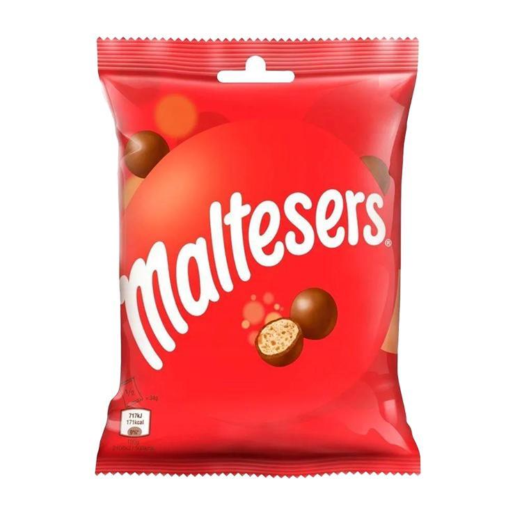 Шоколадные шарики Maltesers, 68 гр., флоу-пак