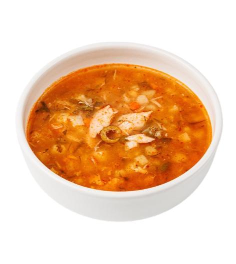 Суп ВкусВилл солянка из семги и форели 300 гр., картон