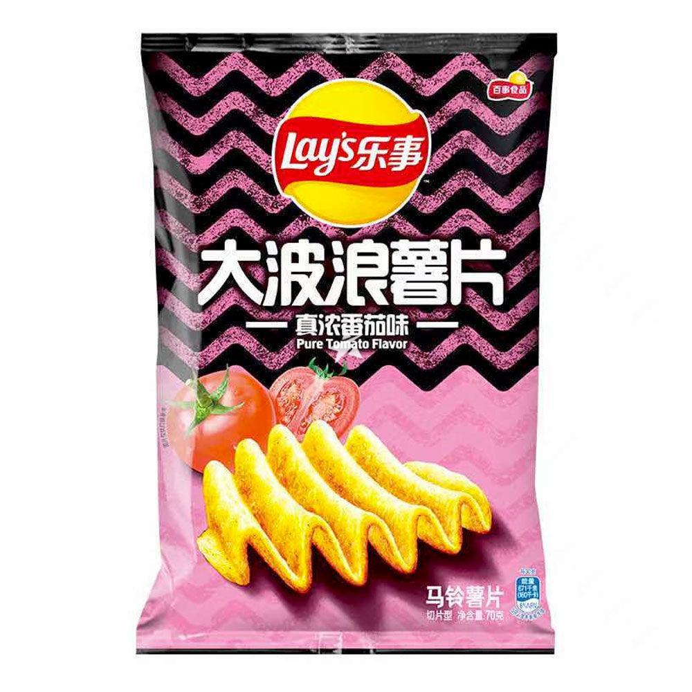 Чипсы Lay's Pure Tomato Flavor 70 гр., флоу-пак