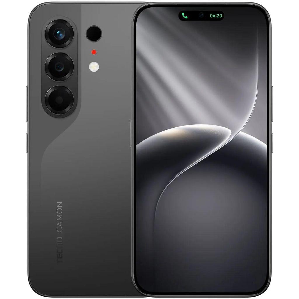 6.78" Смартфон TECNO Camon 50 8/256Gb, NFC, AMOLED, 144Гц, 6500мAч, черный