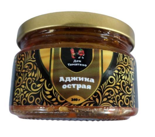 Аджика Дон Томатиноострая 240 гр, стекло
