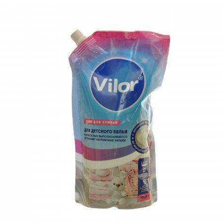 Гель Vilor для стирки детского белья 1 л., дой-пак