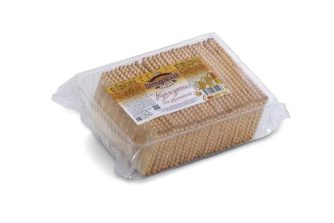 Галеты Демидовская Забава Кунжутное на фруктозе 250 гр., флоу-пак