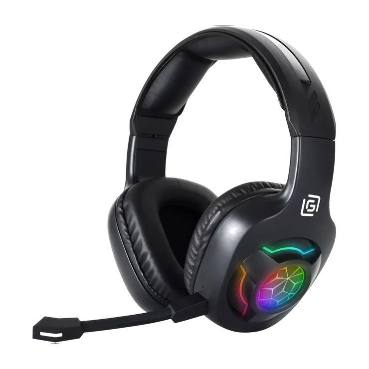 Гарнитура игровая Oklick HS-L575G, для компьютера/мобильных устройств, накладные, Bluetooth/3,5 мм, черный [1895253]