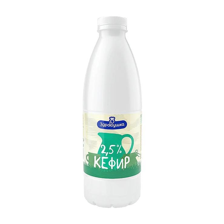 Кефир Здравушка 2,5% 930 мл., ПЭТ