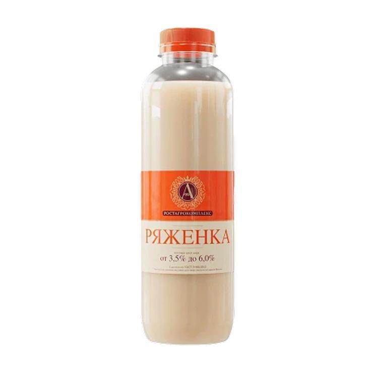 Ряженка Ростагроэкспорт 6% 500 гр., ПЭТ