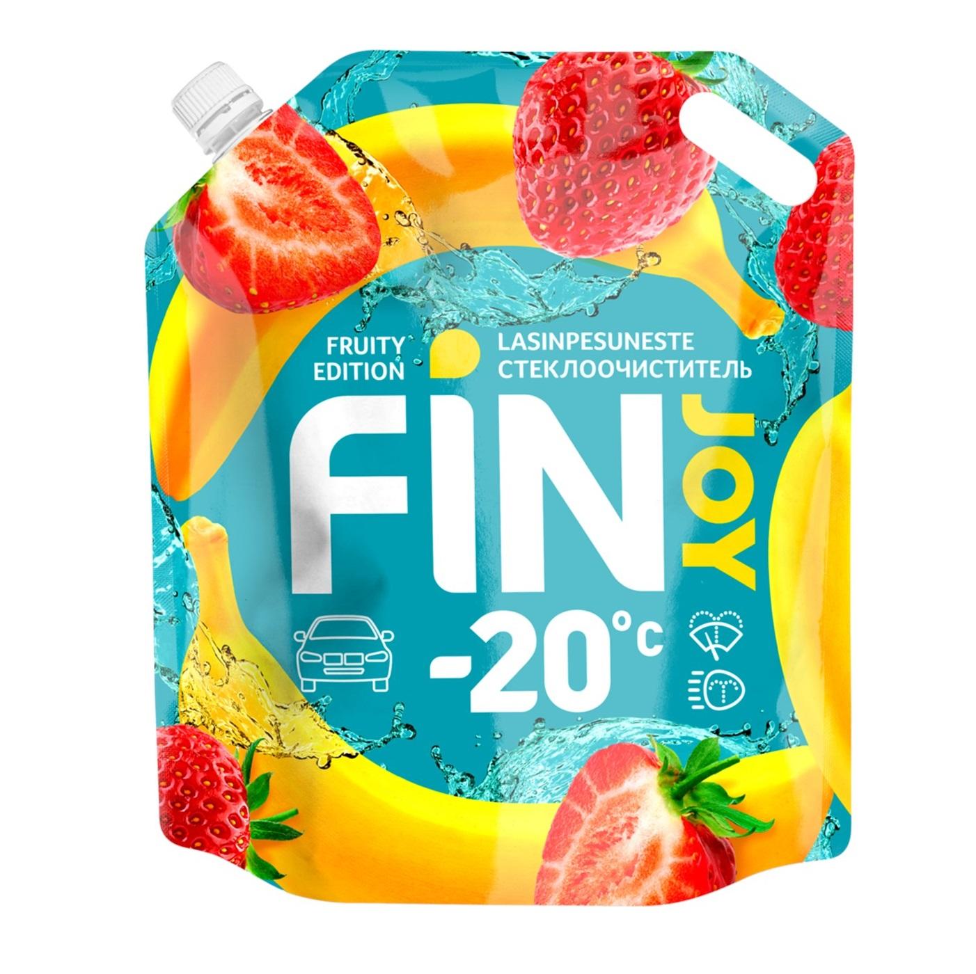 Стеклоомыватель Fin joy Fruity Banana -20 DP 4 л., дой-пак